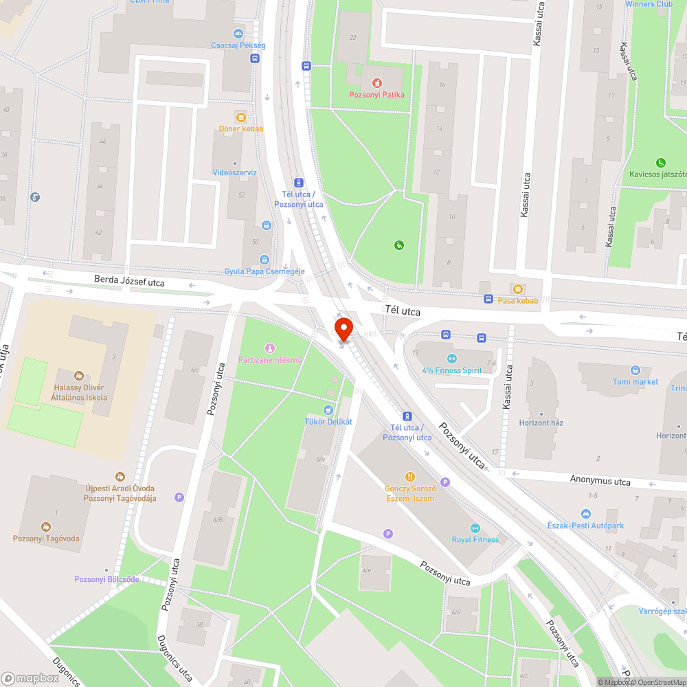 Hiányzó esővíz levezetés bejelentés helye