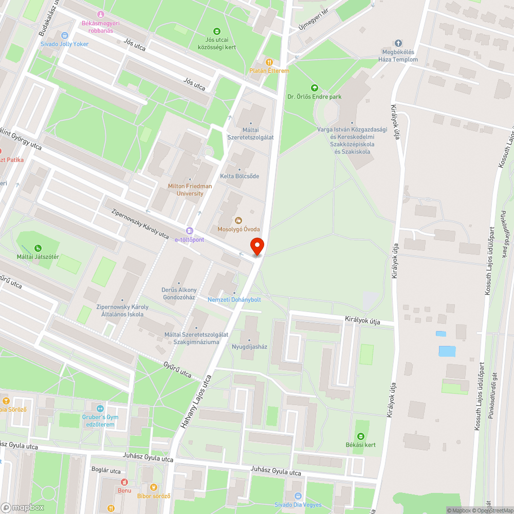 Kidöntötték bejelentés helye