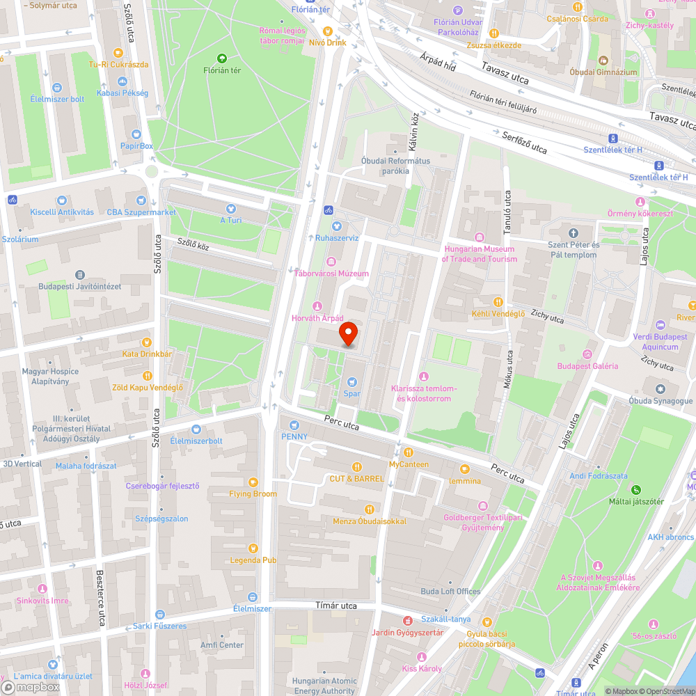 Víznyelőbeszakadás - Pacsirtamező u 49. sz. SPAR előtt bejelentés helye