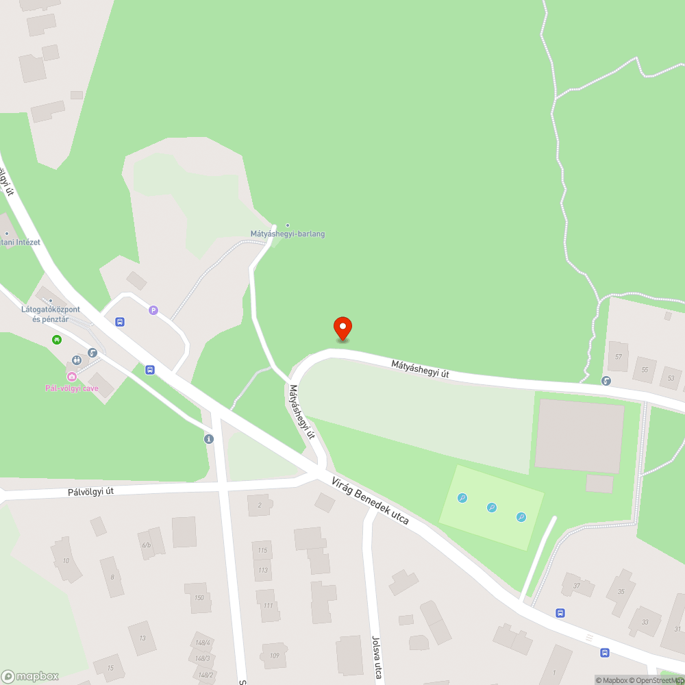 III. Mátyáshegyi út vízelvezetése bejelentés helye