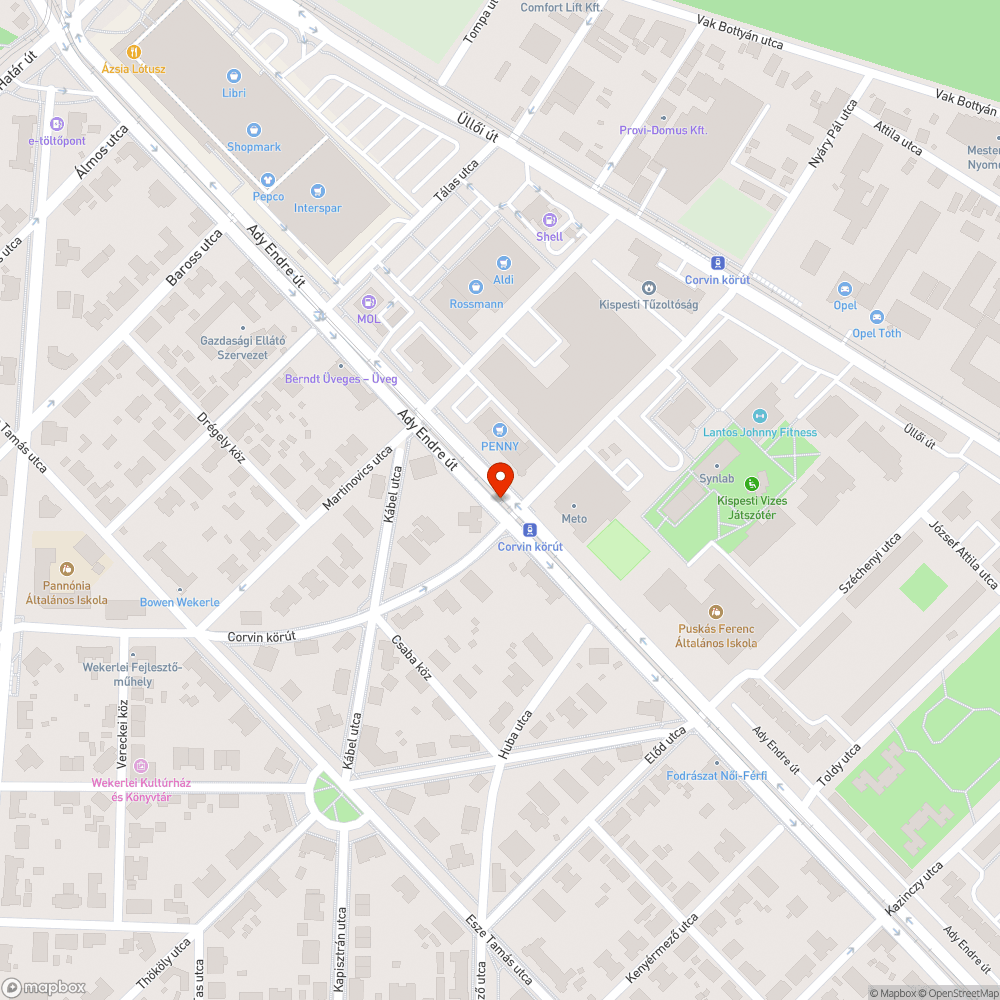 Kídölt tábla a zebrán bejelentés helye