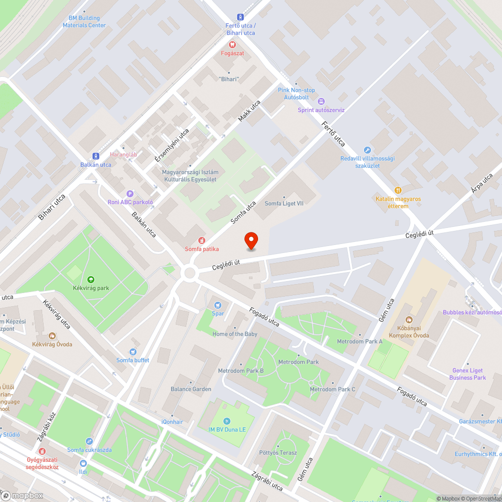 Ceglédi út vagy utca? bejelentés helye