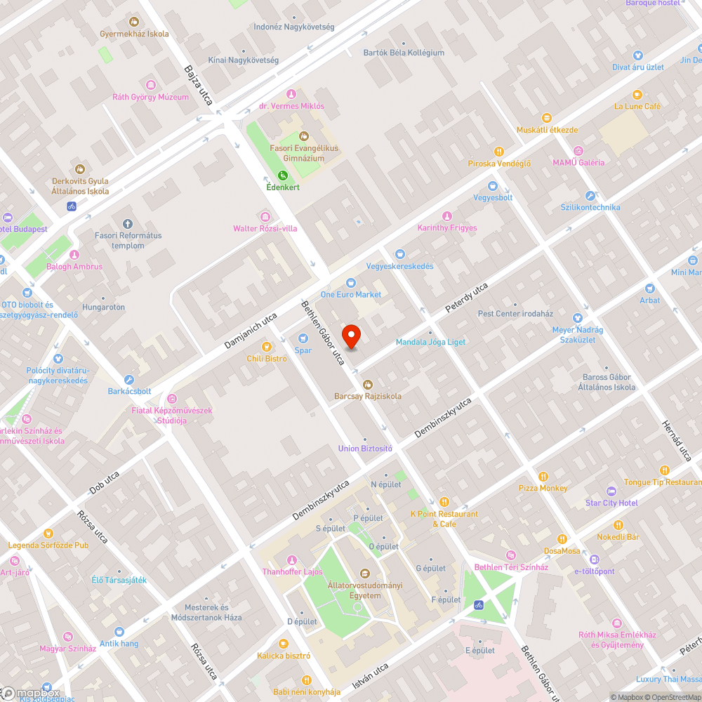 Szemét bejelentés helye