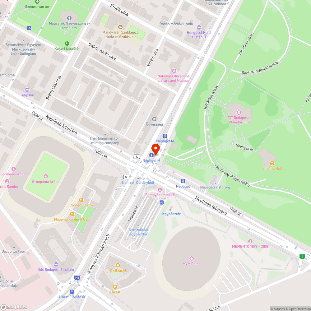 Szabálytalan parkolás bejelentés helye