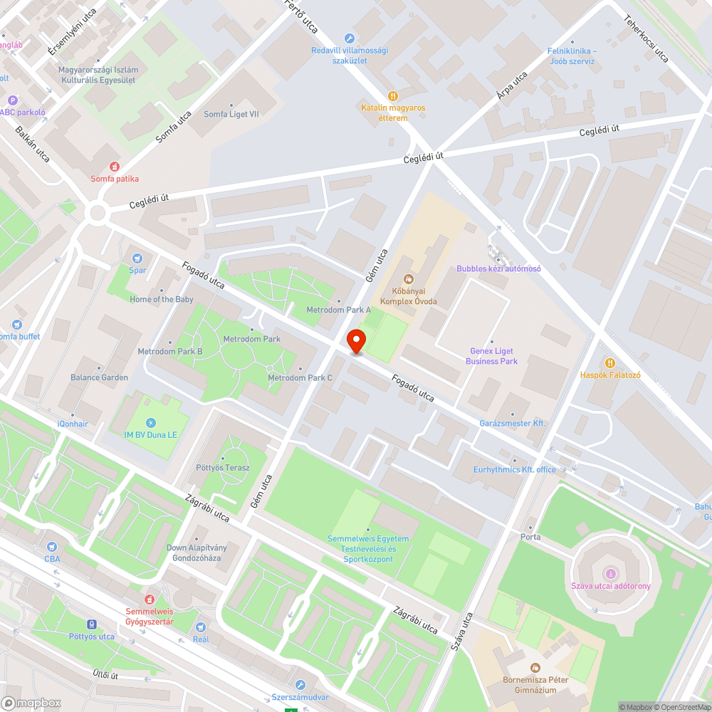 Kidöntött tábla bejelentés helye