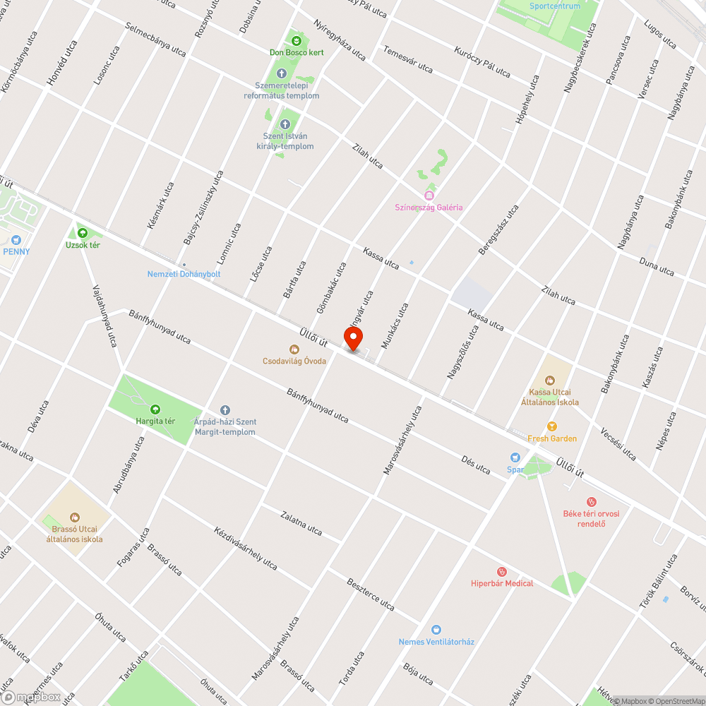 Buszmegállót ellepte a gaz bejelentés helye