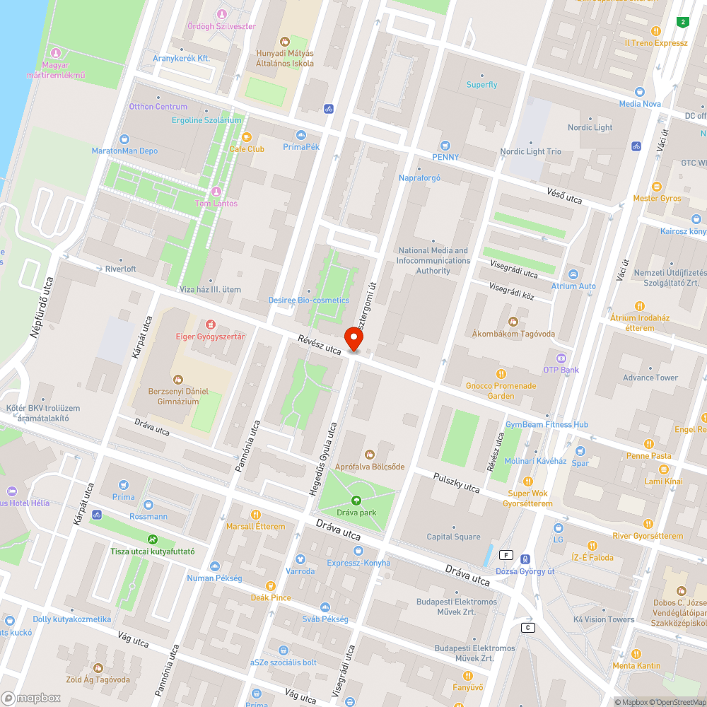 Lekopott zebra Vizafogón bejelentés helye