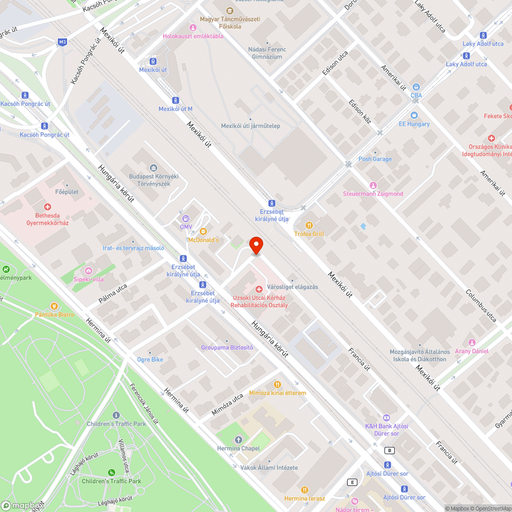 Kereszteződésben felejtve bejelentés helye