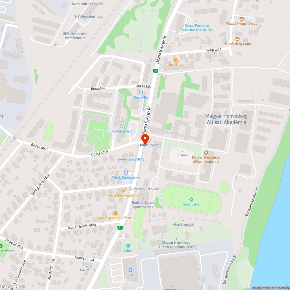 Egy éve lekopott jelzés bejelentés helye