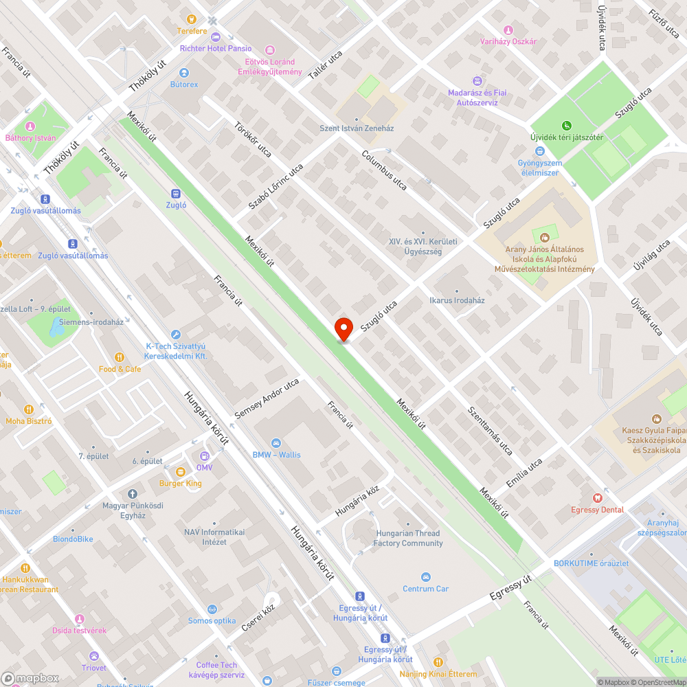 Rozsdás oszlop bejelentés helye