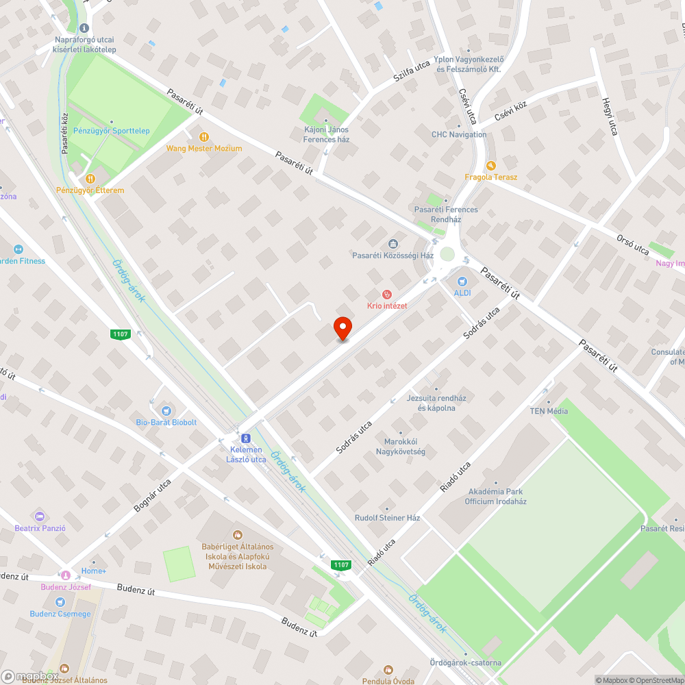 Leszakadt faágak bejelentés helye