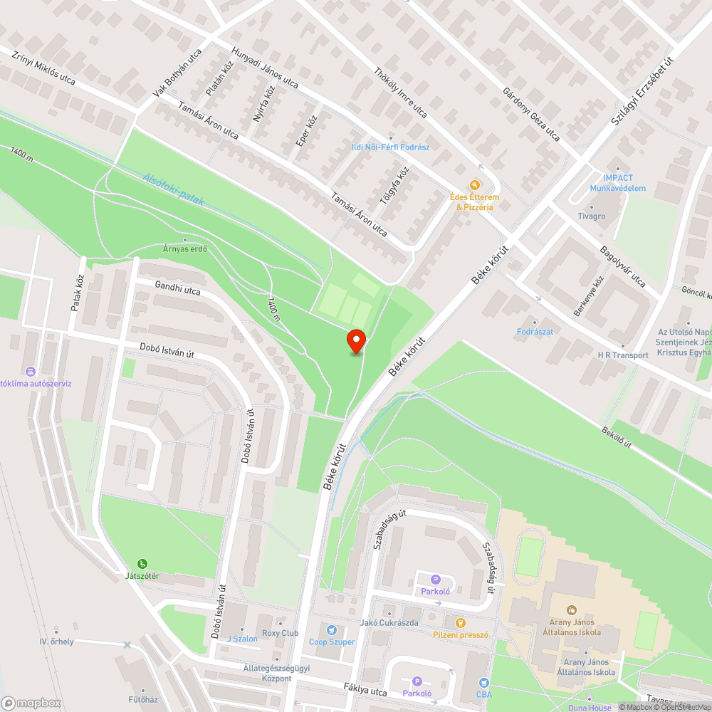 elhanyagolt, takarítatlan árok bejelentés helye