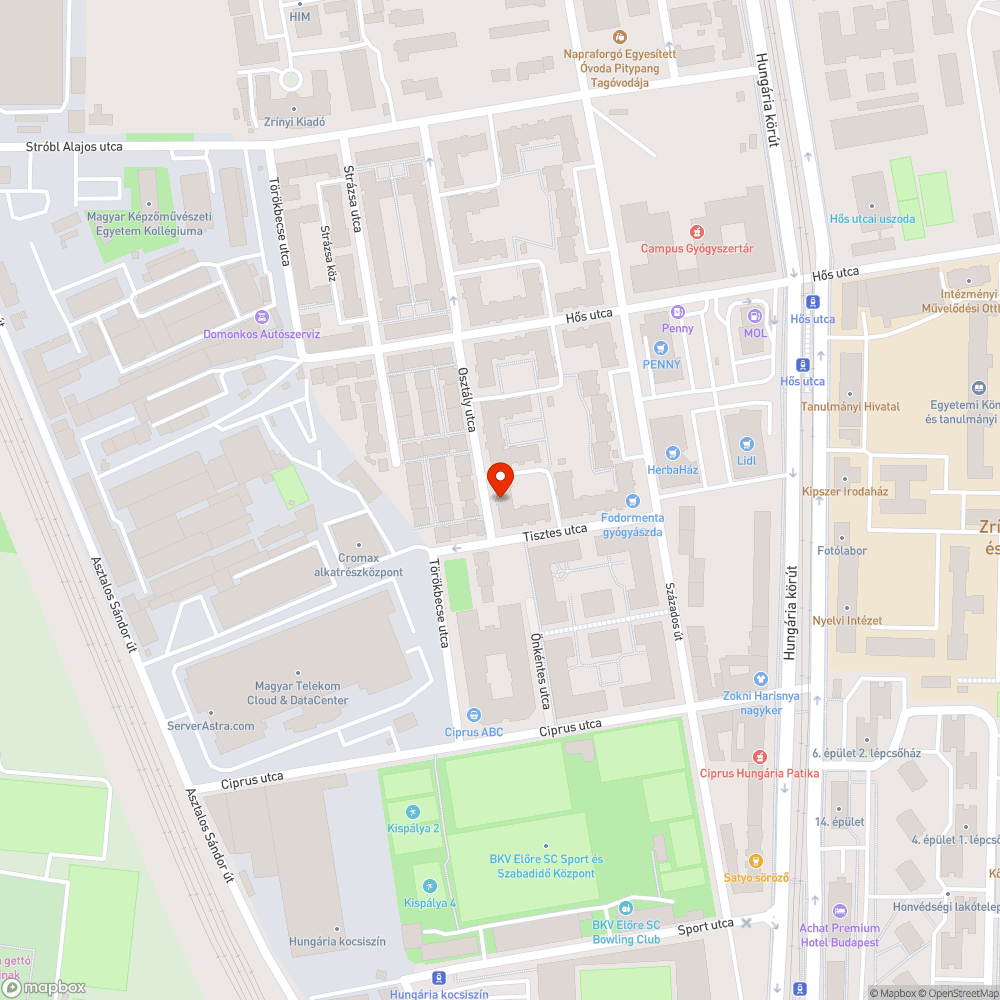 Elhagyott Volkswagen bejelentés helye