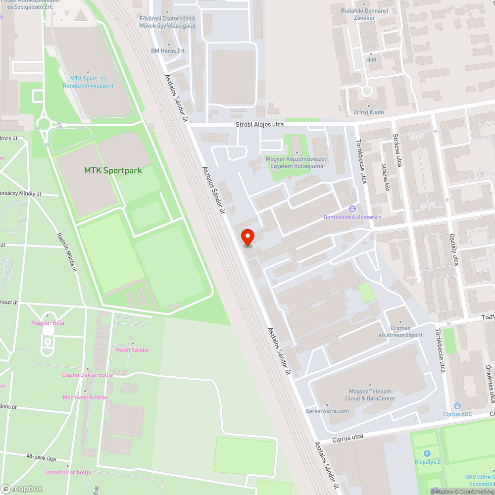 Elhagyott Opel bejelentés helye