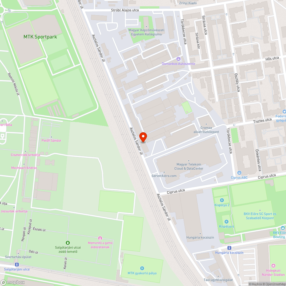 Elhagyott Renault bejelentés helye