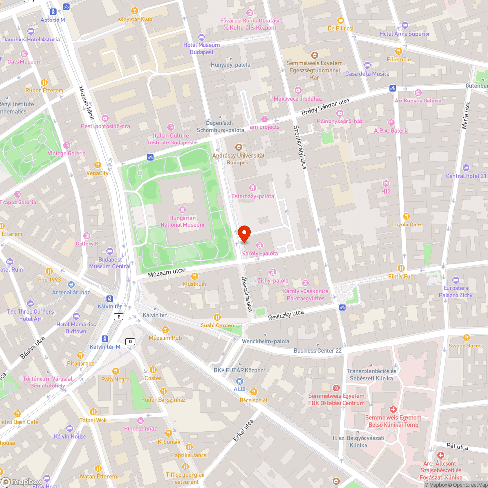 Elmozdított oszlop bejelentés helye