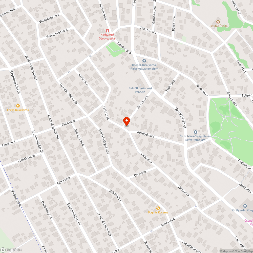 Elhagyott Ford bejelentés helye