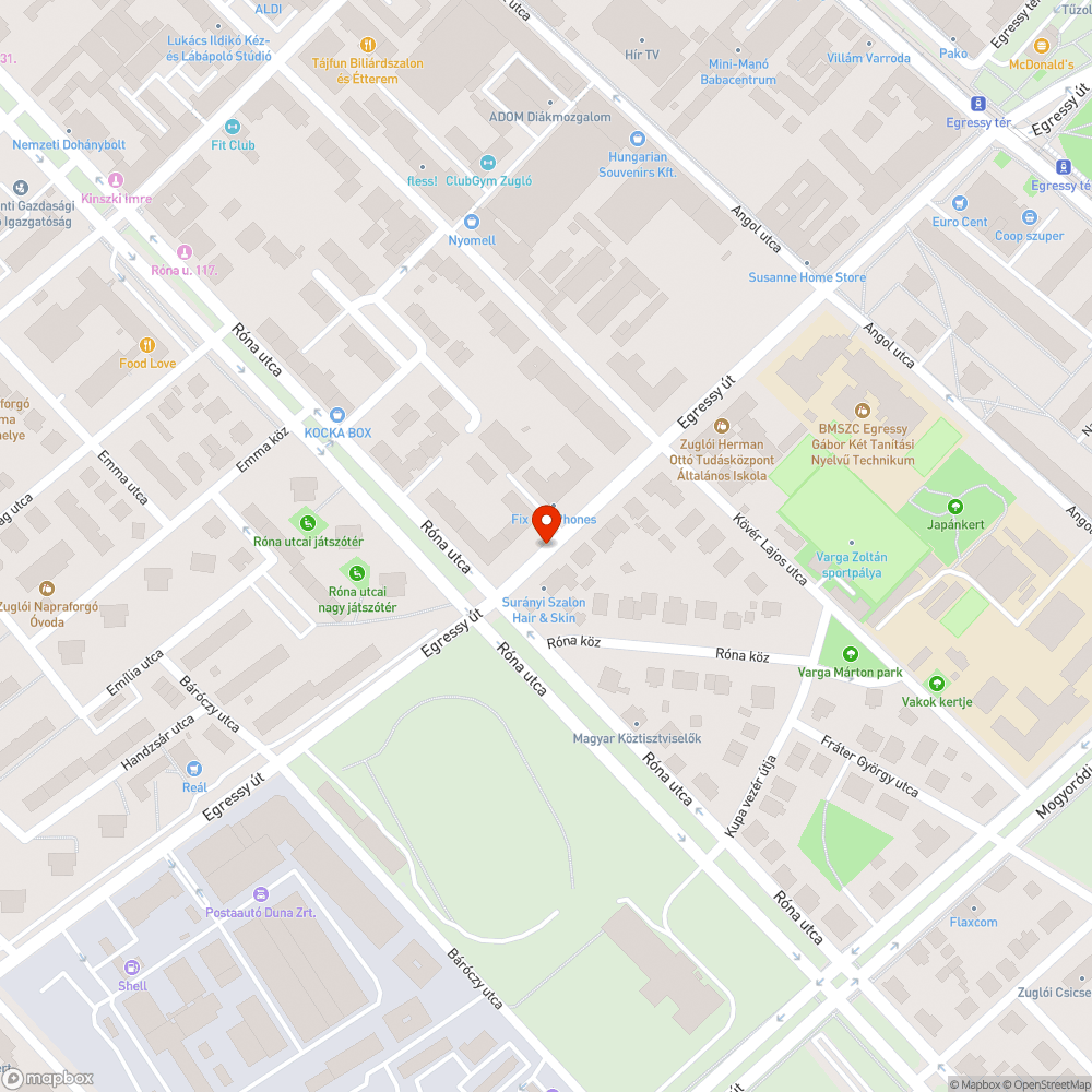 Szétesett fakaró bejelentés helye