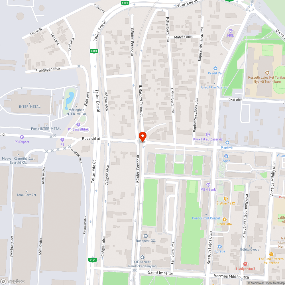 Kidöntött közl. tábla bejelentés helye