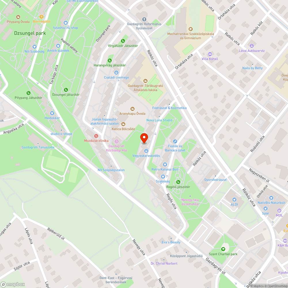 roncs a parkban bejelentés helye