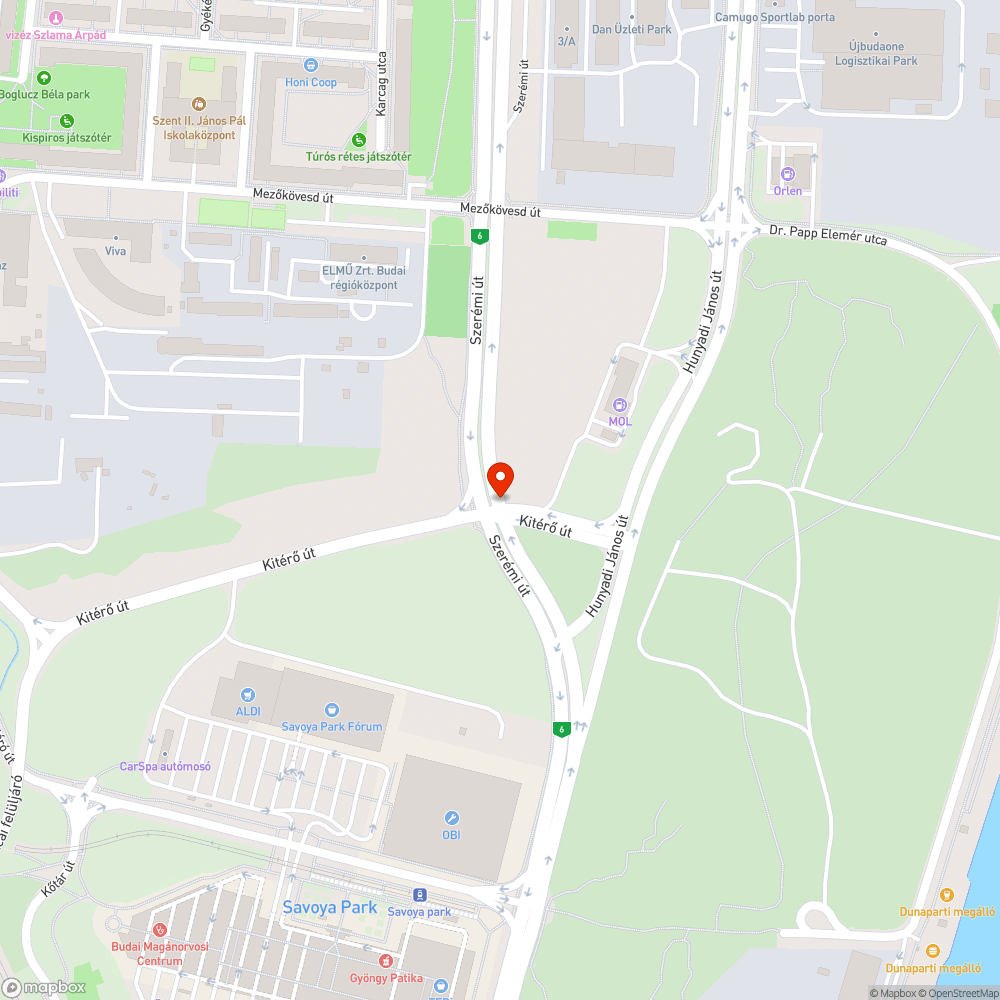 Hatalmas kátyú árok bejelentés helye