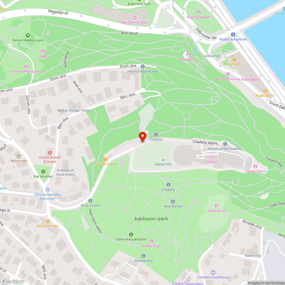 Budapesti panoráma bejelentés helye