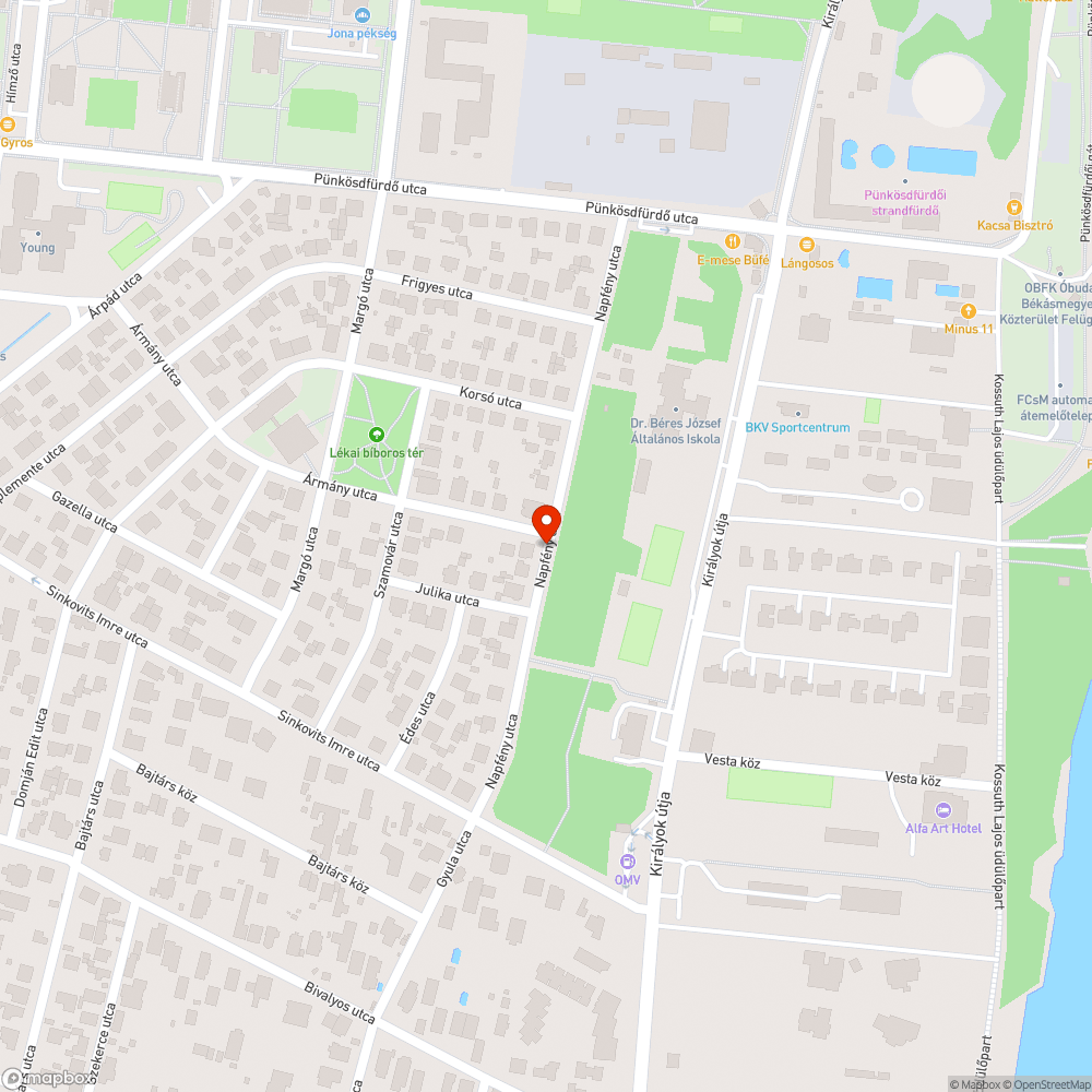 Eldugult víznyelő bejelentés helye