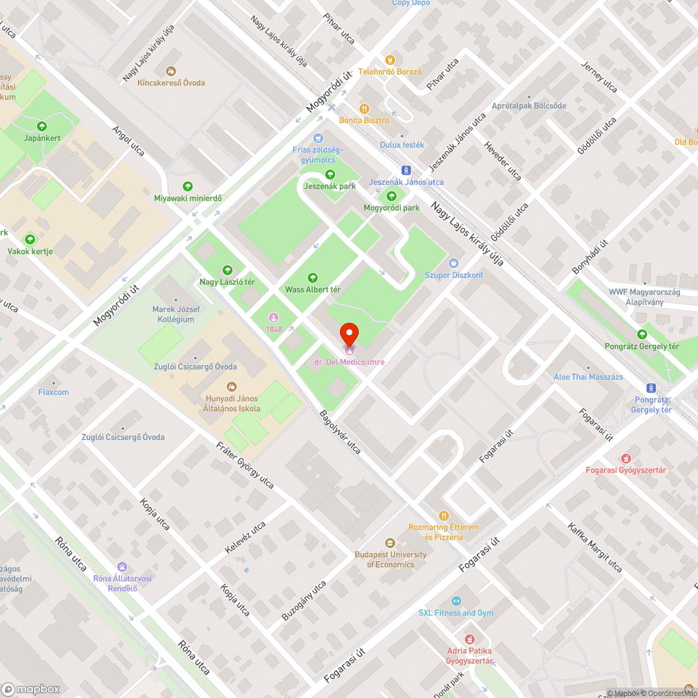 Eldugult víznyelő bejelentés helye