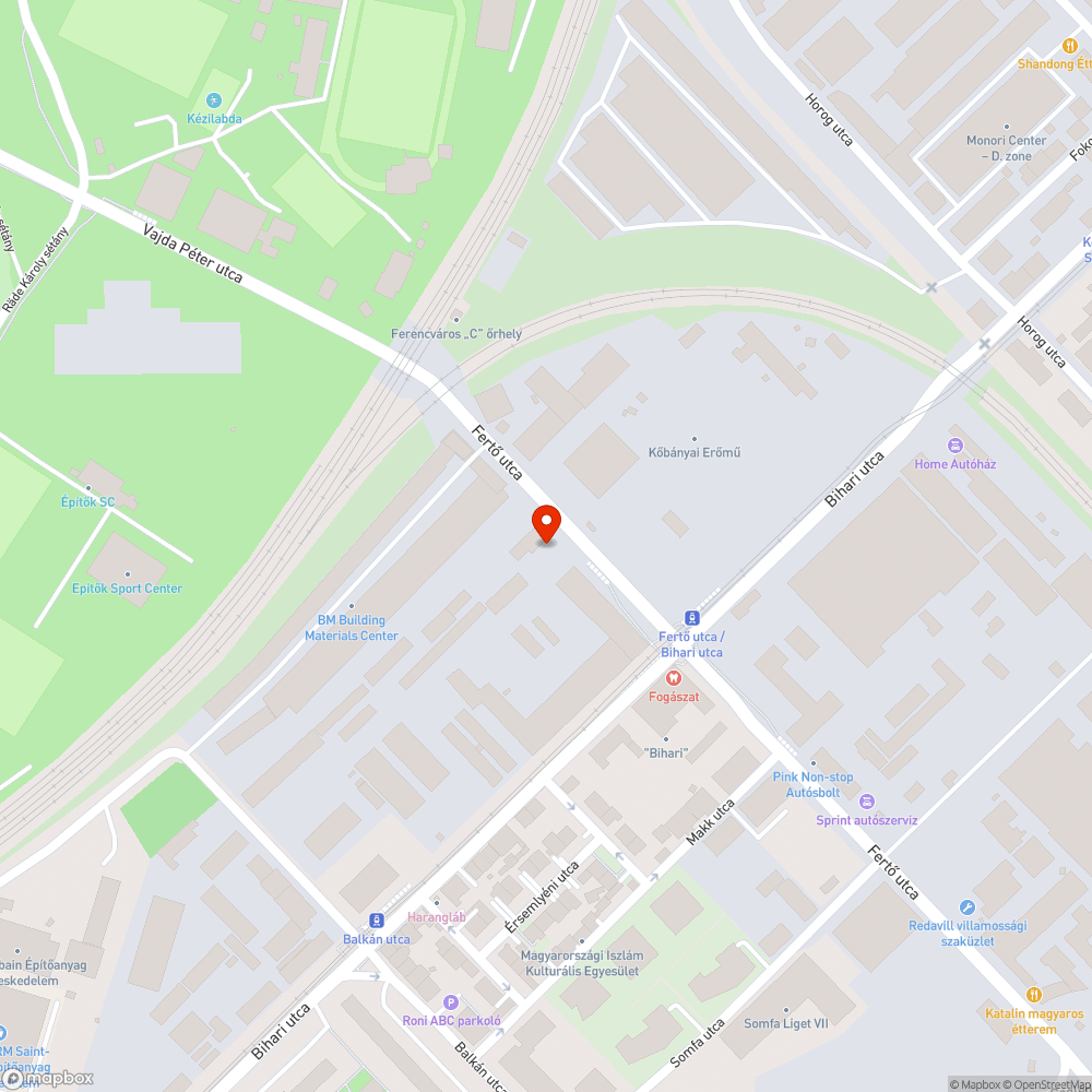 Illegális szemét lerakat bejelentés helye