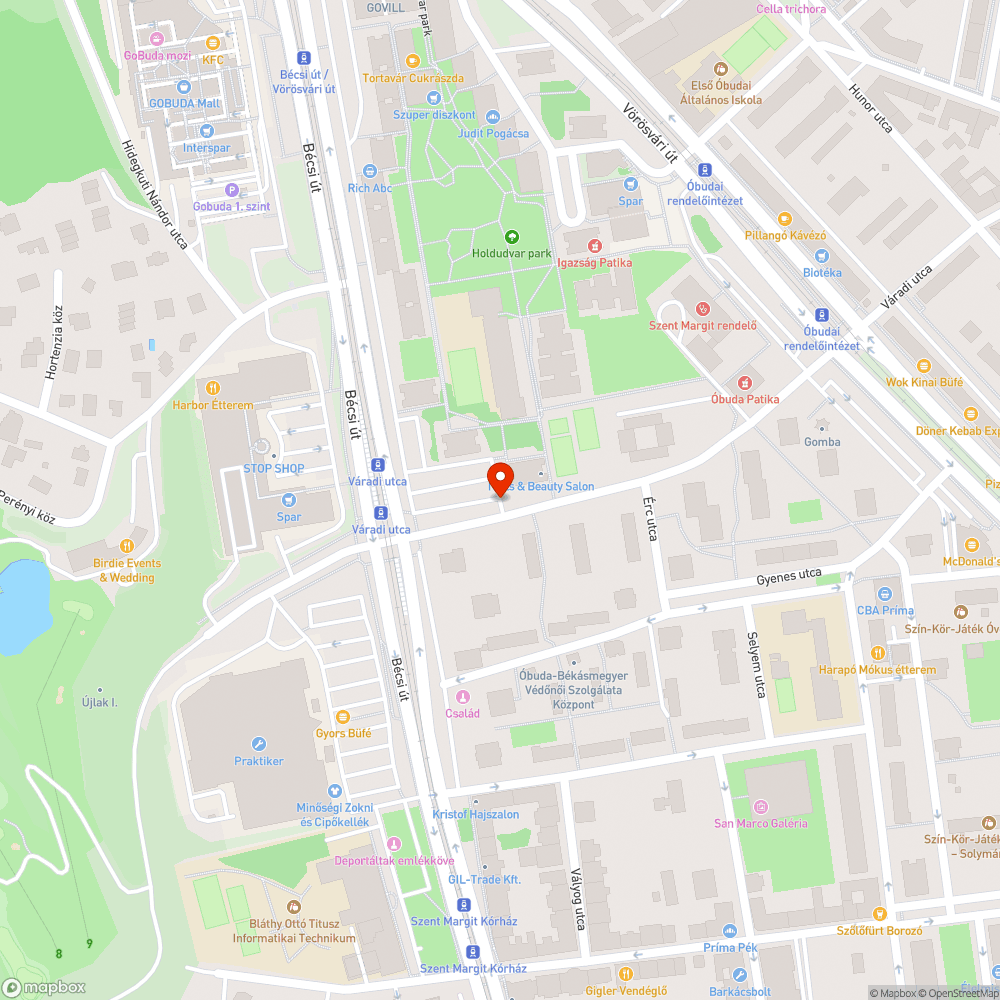 Kidöntött szemetes bejelentés helye