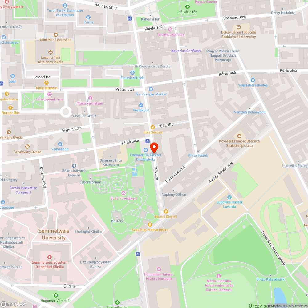 Illegális szemétlerakás bejelentés helye