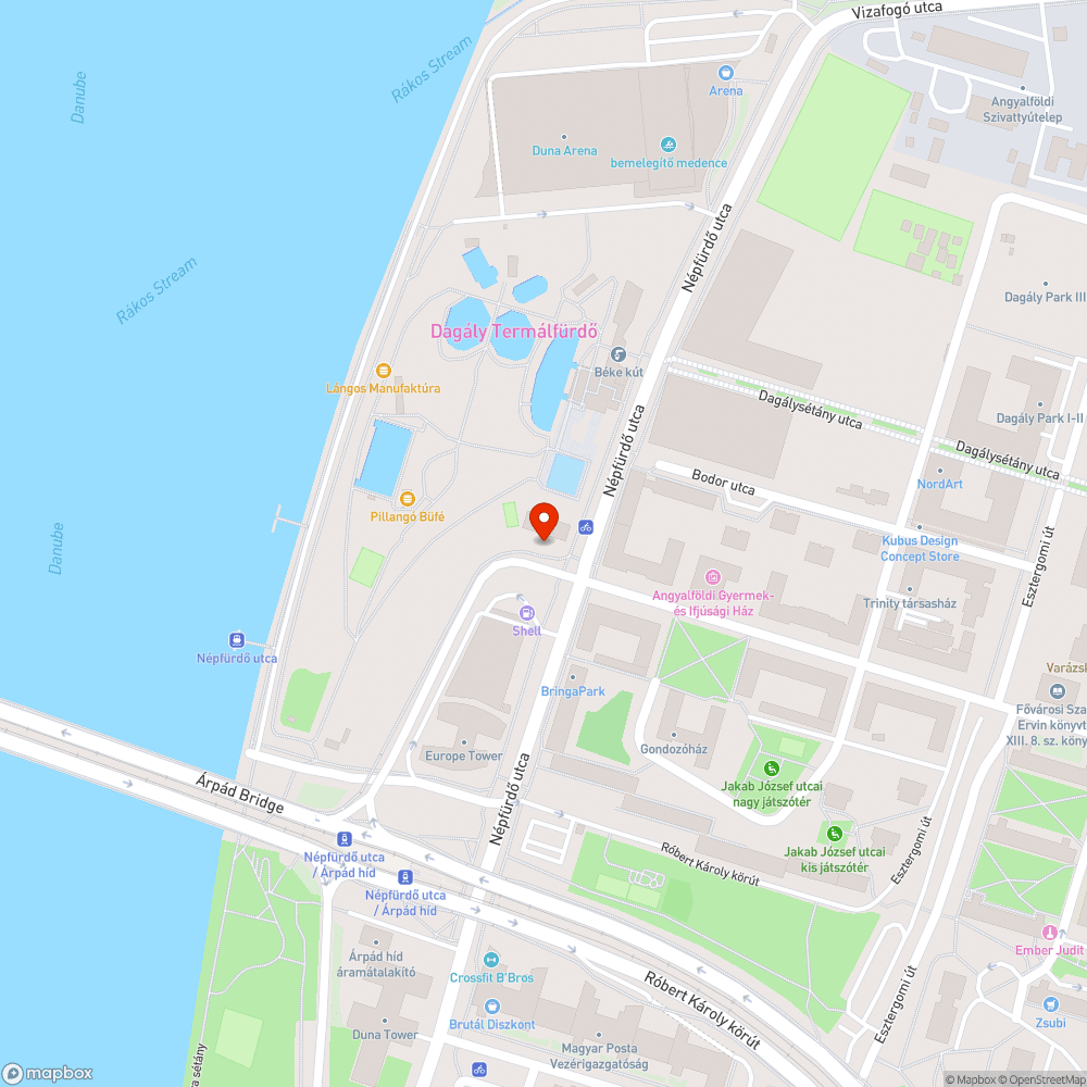 Folyamatosan ló**** az Árpád híd-i kerékpárúton bejelentés helye