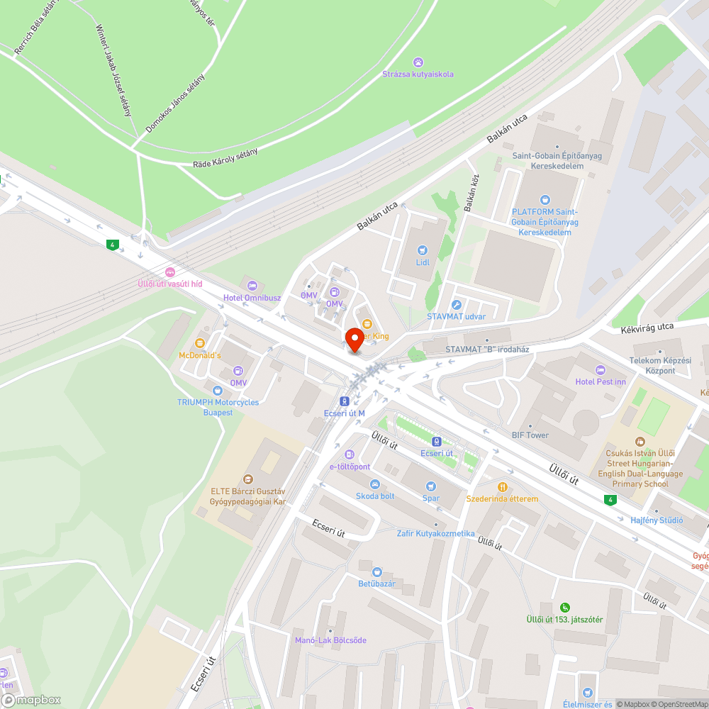 Hibásan beállított közlekedési lámpa bejelentés helye