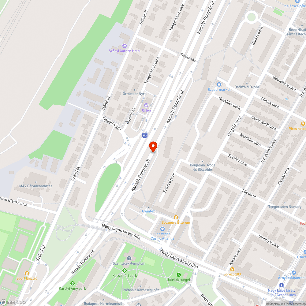 Halott fa bejelentés helye