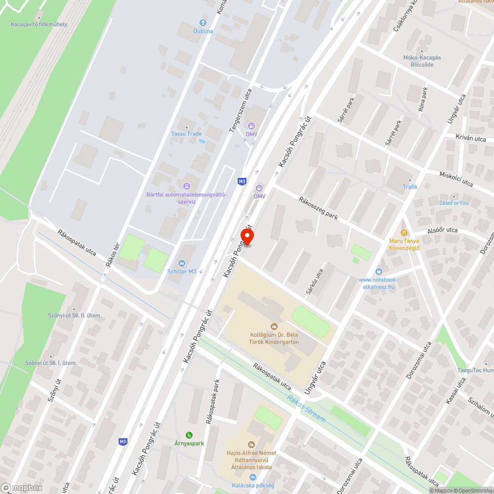 Halott fa bejelentés helye