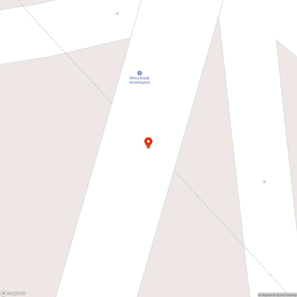 Eltört hídpillér bejelentés helye