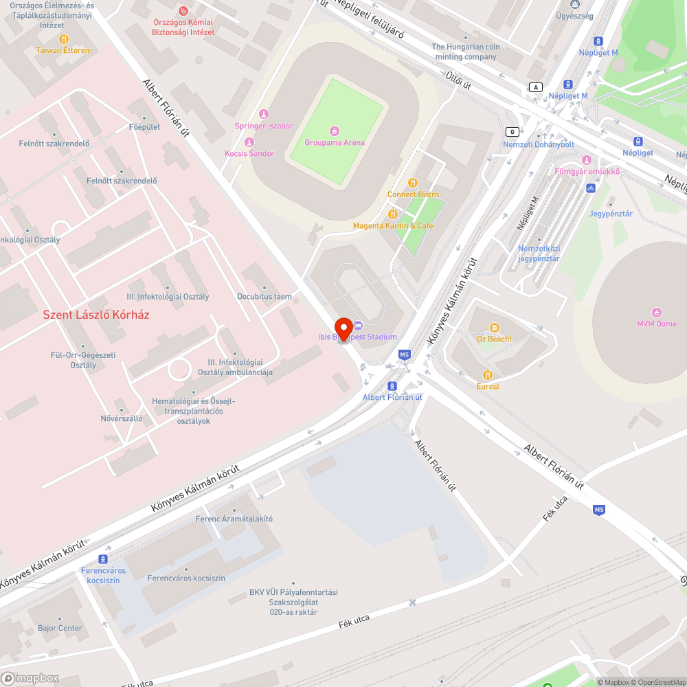 1097 Albert Flórián út- menetirány szerinti jobboldalon beszakadt az úttest bejelentés helye