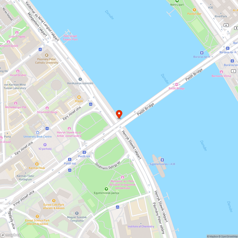 Sérült mederfal bejelentés helye