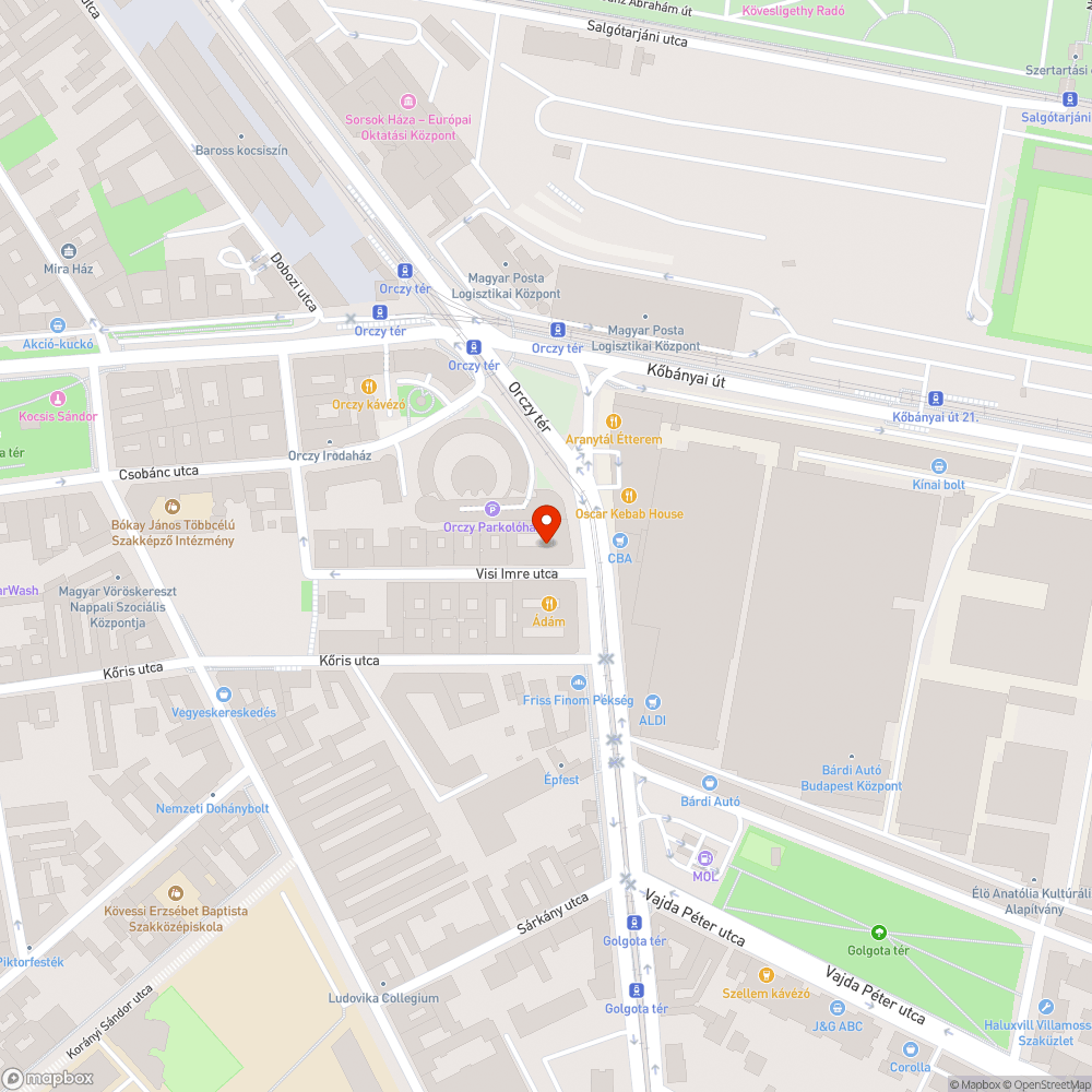 Kerékpárhoz szerelték vissza a szemetest bejelentés helye