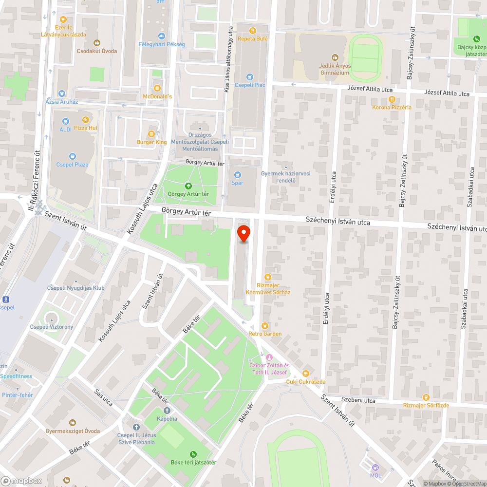 Botlásveszélyes fedél bejelentés helye