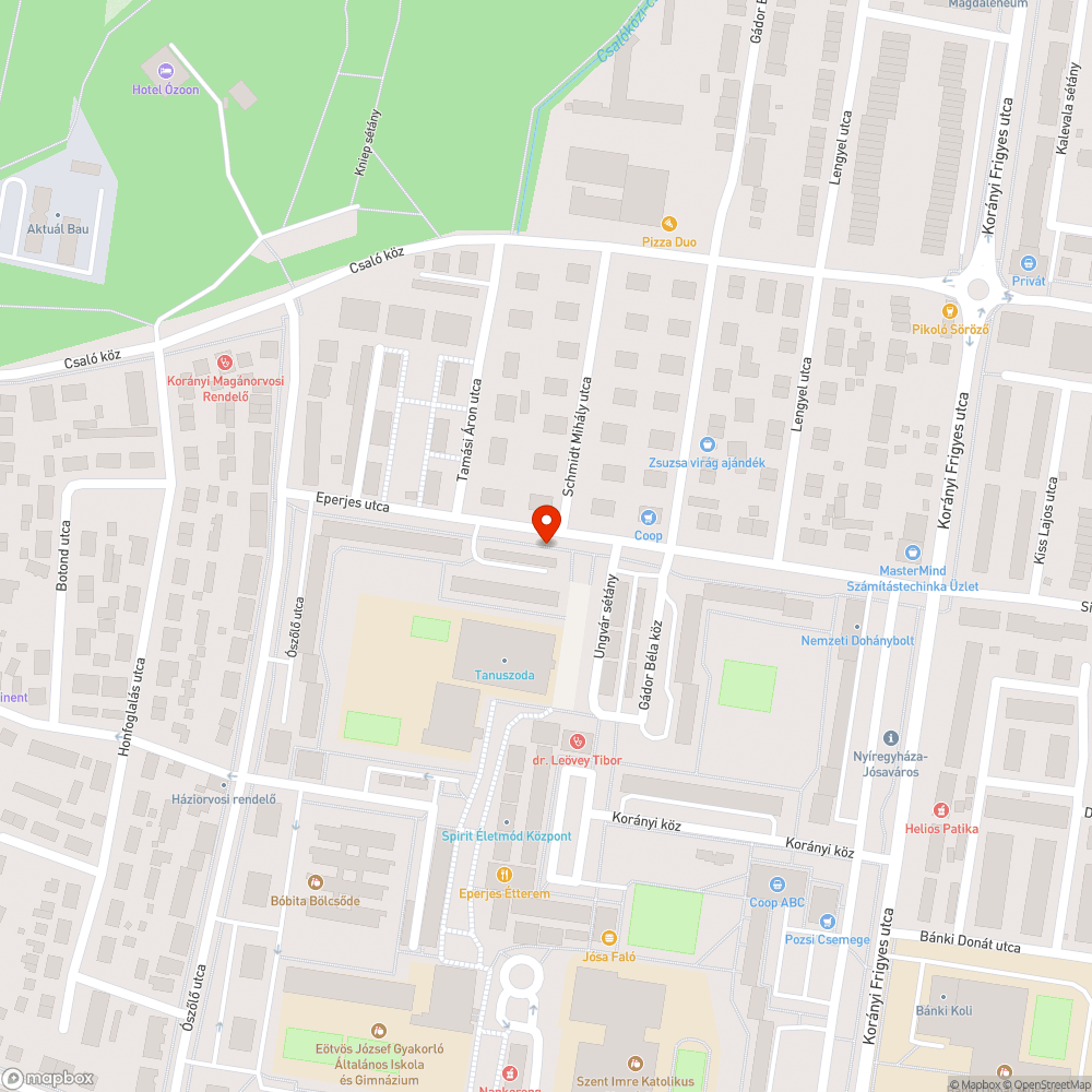 Autótemető bejelentés helye