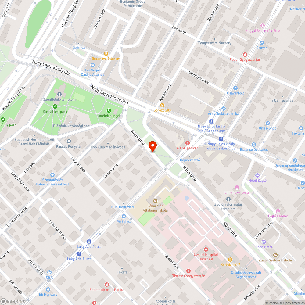 Halott fa bejelentés helye