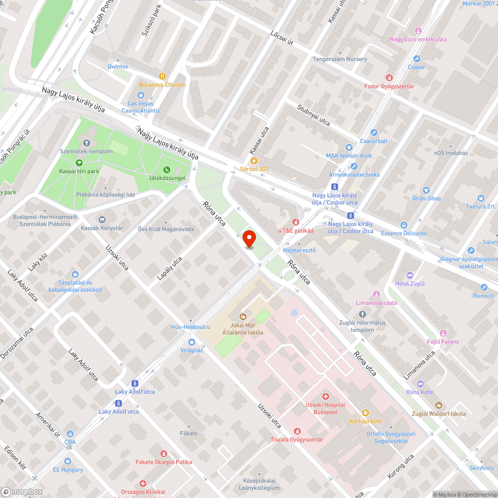 Halott fa bejelentés helye