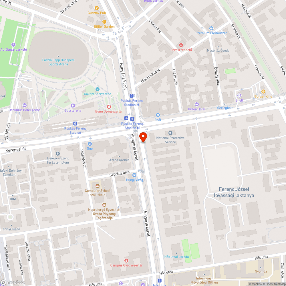 Halott fa bejelentés helye