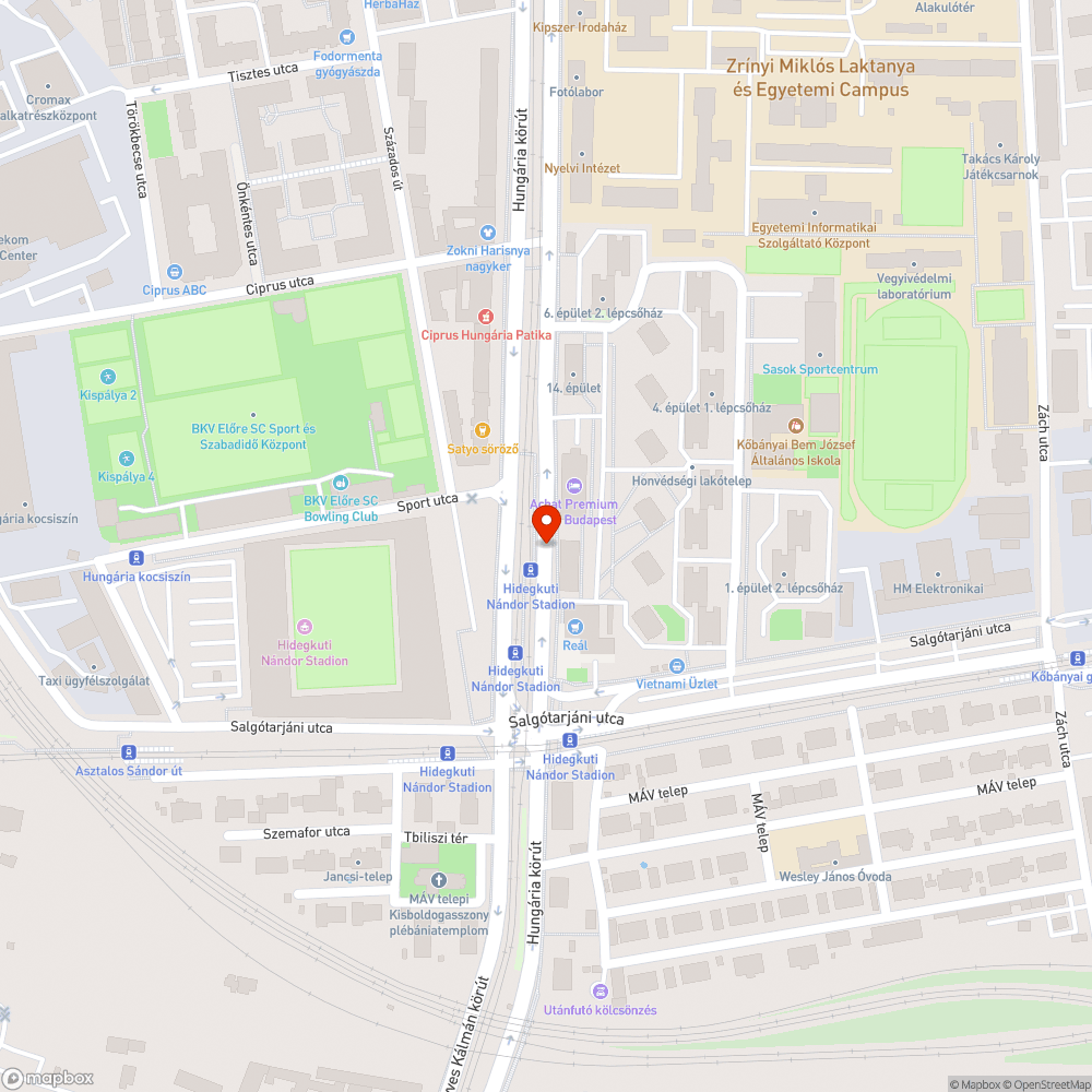 Halott fa bejelentés helye