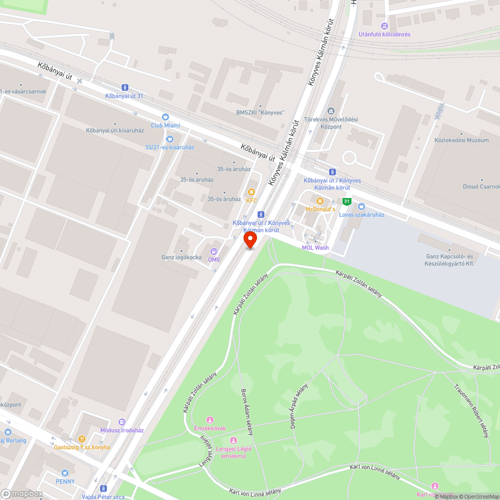 Rozsdás oszlopok bejelentés helye