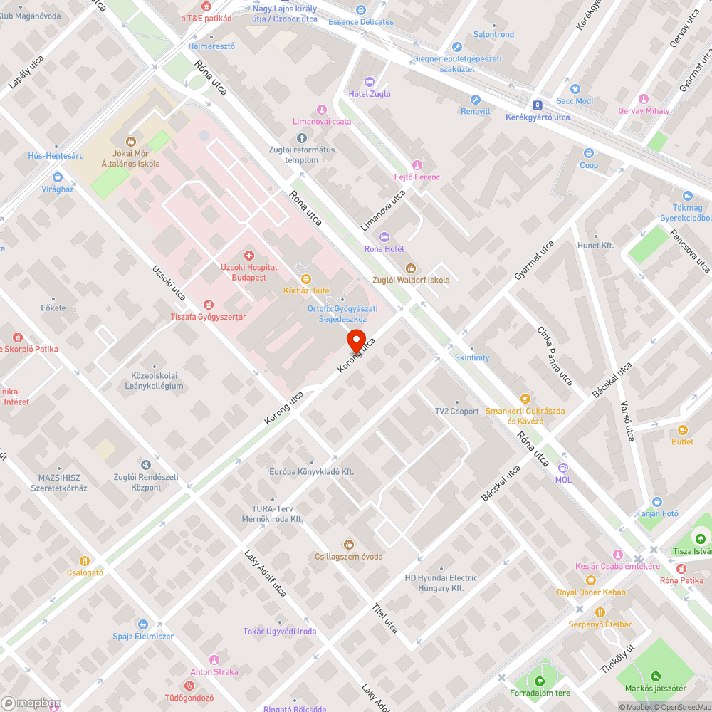 Halott fa bejelentés helye