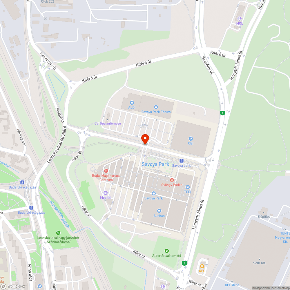 Sárgán villogó jelzőlámpa bejelentés helye