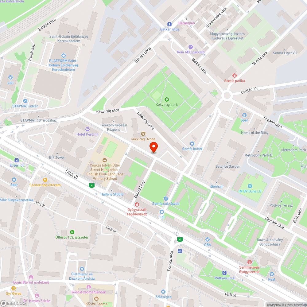 Úttesten hagyott letört faág, gallyak bejelentés helye