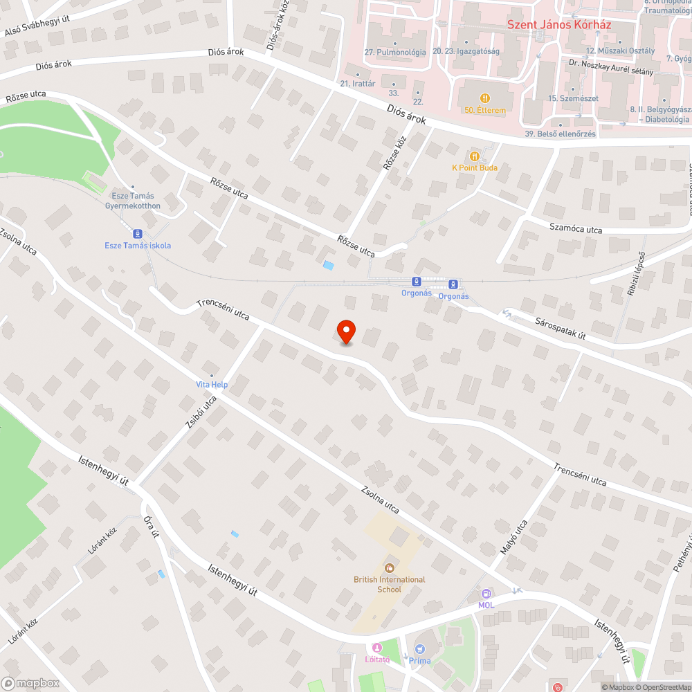 Elhagyott Opel bejelentés helye